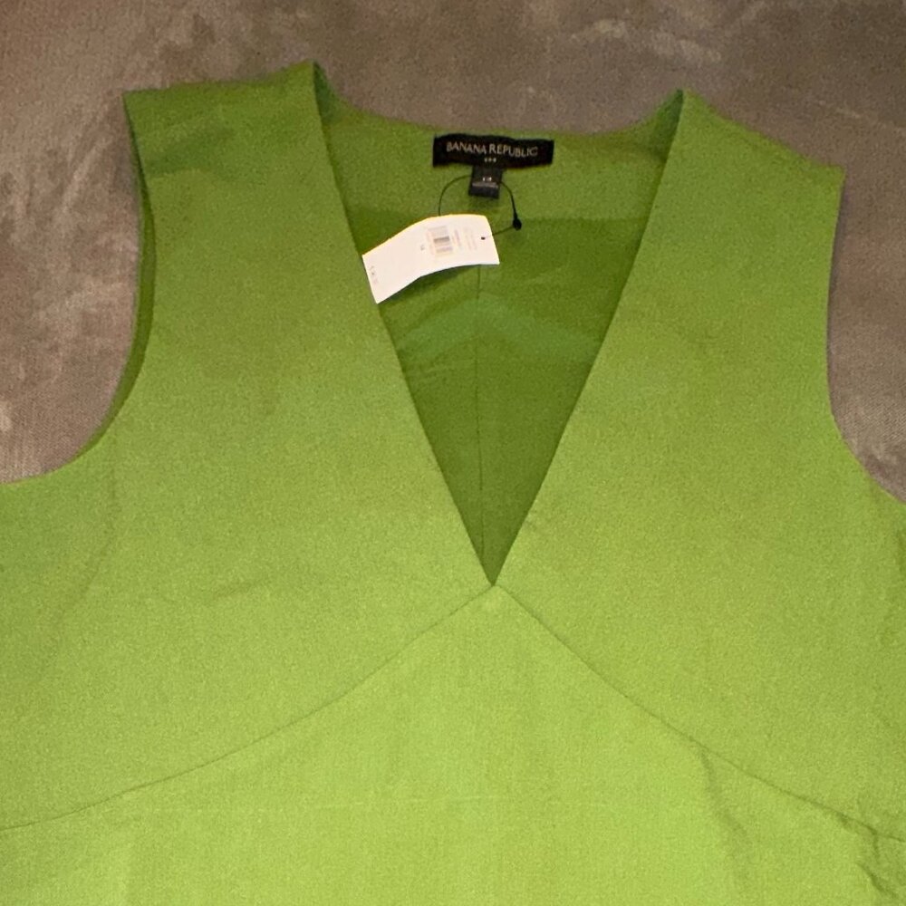Banana Republic Green Shift Dress (Size 14)